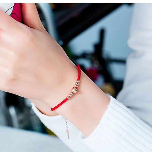  Vòng tay nữ may mắn hình con lợn LTG022 