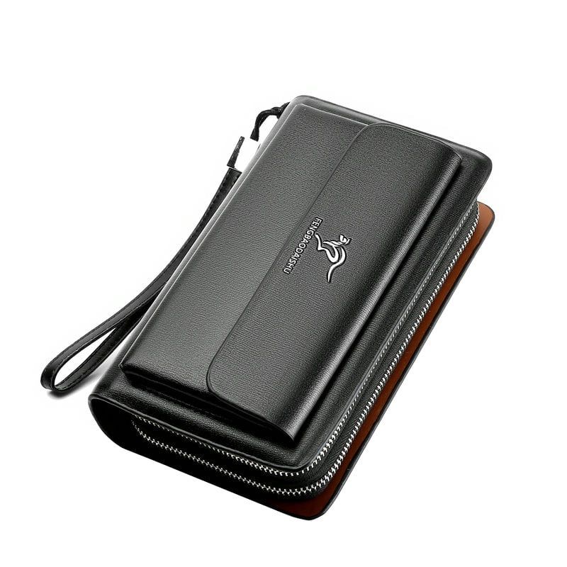 ￼Ví nam cầm tay cao cấp đựng thẻ tín dụng điện thoại phong cách trẻ trung sang trọng và lịch lãm TXN54