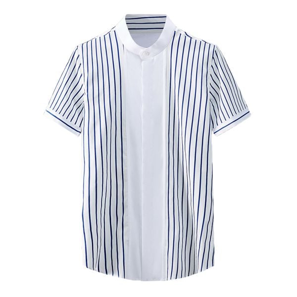  Áo sơ mi nam lụa cao cấp ASMN05 