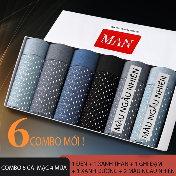  Set quần sịp nam 6 cái QSN01 