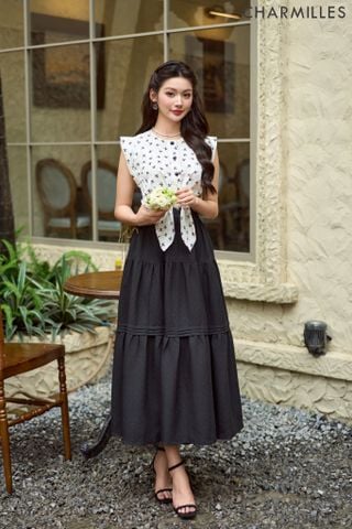 Chân váy gấu nối 3 tầng