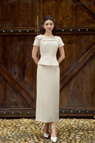 Chân váy bút chì dáng suông