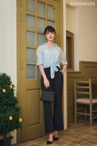 Quần cạp ô zê luồn dây