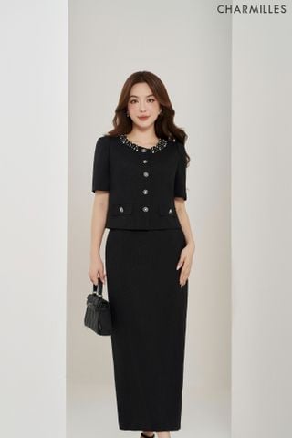 Chân váy sẻ gấu