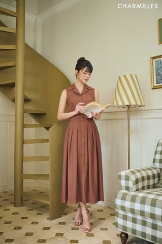 Chân váy xòe xếp li