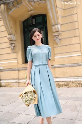 Chân váy xếp ly