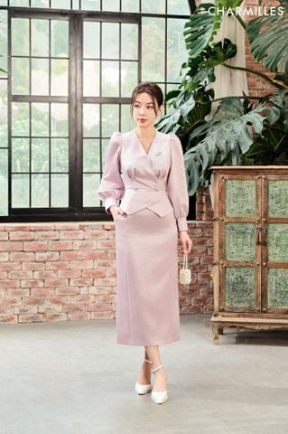 Chân váy dài sẻ