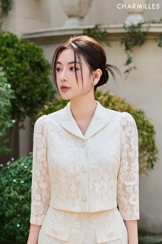 Áo croptop phối zen