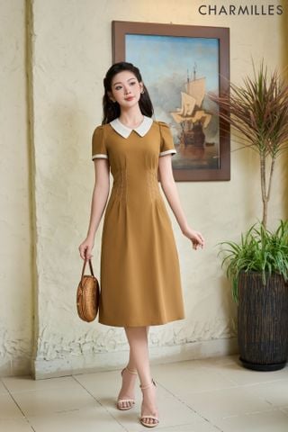 Đầm tiểu thư eo đột chỉ