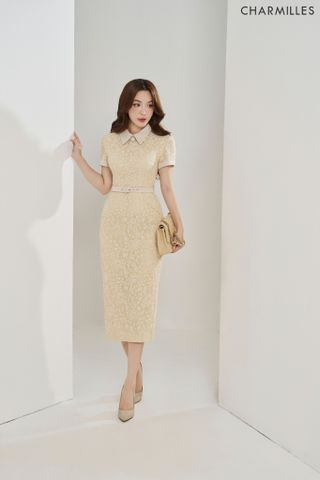 Đầm TC zen phối đai eo