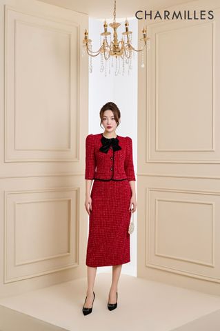 Chân váy dạ cạp 3f