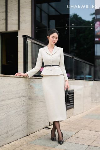 Chân váy A cạp cao
