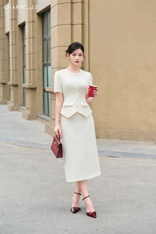 Chân váy cạp cao 4f