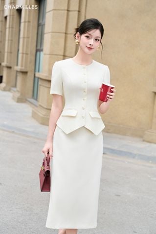 Chân váy cạp cao 4f