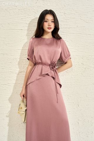 Chân váy lụa