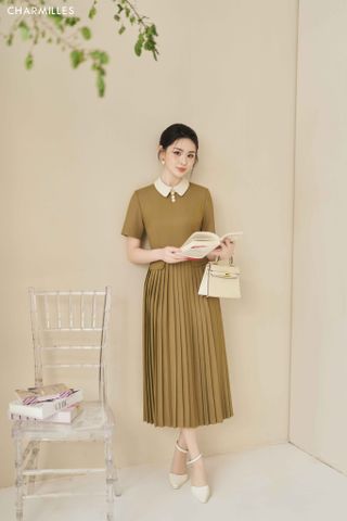 Đầm dập ly cổ sen