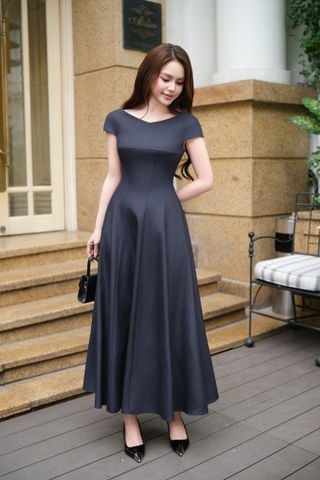 Đầm tiệc dáng dài