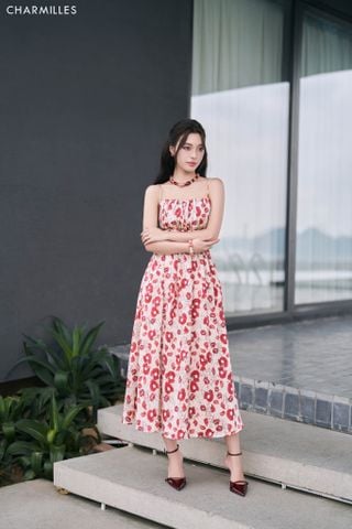 Đầm 2 dây mí ngực