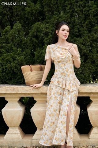 Đầm maxi dây hạt