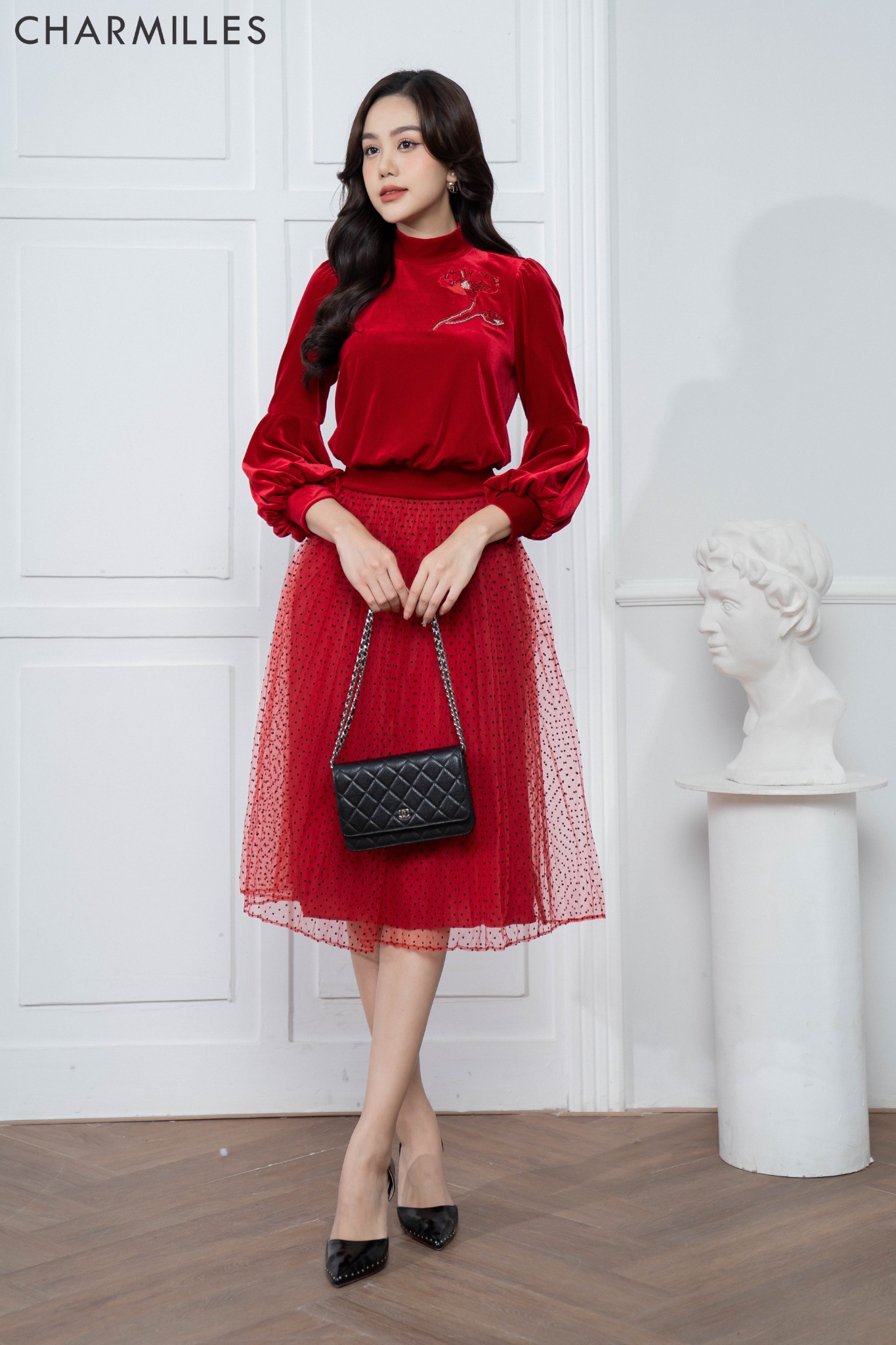 CV Ren Khóa Hông Thời Trang CHARMILLES