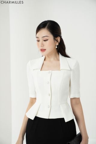 Vest Cổ Sam, Peplum