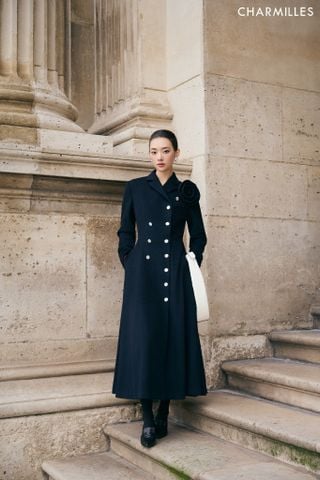 Manto handmade phối khuy