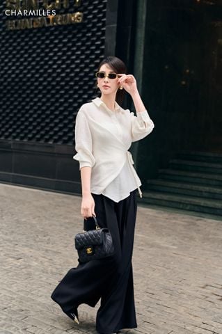 Áo tà buộc dây