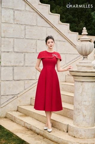 Đầm phủ ngực nơ