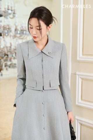 Vest phối khuy móc