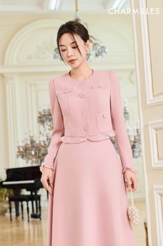 Vest phối nhún bèo