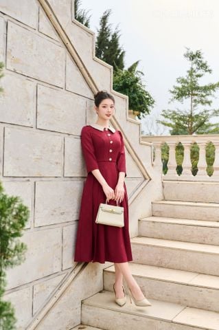 Đầm hoa chìm cổ phối