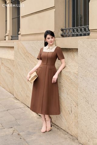 Đầm 2 túi bổ mí