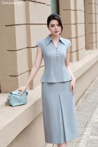 Áo chờm vai cổ đức