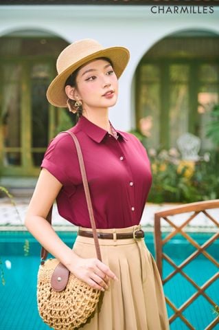 Áo tay chờm cổ đức