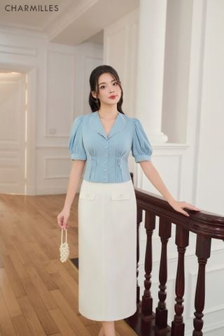 Áo phối viền zen