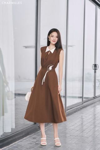 Đầm SN cổ khuyết