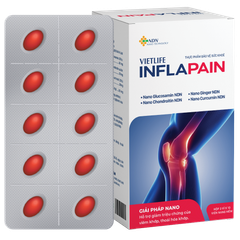 Vietlife Inflapain 30 VIÊN – Hỗ trợ đẩy lùi đau nhức xương khớp từ sức mạnh dược liệu Nano