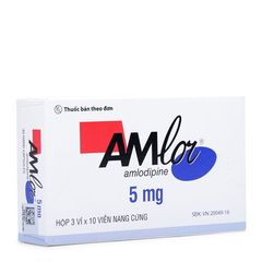 Amlor Amlodipine 5mg (30 viên/hộp)