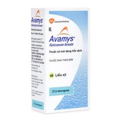 Avamys 27.5mcg (Hộp 1 bình 60 liều xịt)