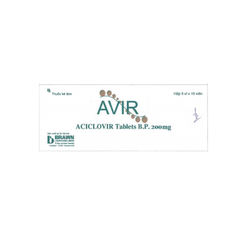 Avir 200mg Viên Ấn Độ