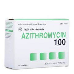 Azithromycin 100mg (24 gói/hộp)