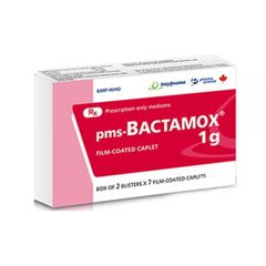 Bactamox 1g (2 vỉ x 7 viên)
