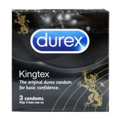 Bao Cao Su Durex Kingtex 3 cái