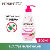 SỮA TẮM BETADINE NATURAL DEFENSE BODY WASH 500ML