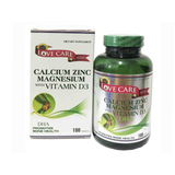 Calcium Zinc Magnesium With Vitamin D3 (Thực Phẩm Bảo Vệ Sức Khỏe)