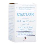 Ceclor 125mg/30ml (Hộp 1 lọ 30ml)