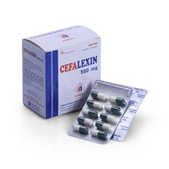 Thuốc Kháng Sinh Dmc Cefalexin 500 Mg, Hộp 100 Viên