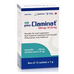 Claminat 250mg/62.5mg (12 gói/hộp)