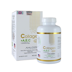 VIÊN UỐNG ĐẸP DA COLLAGEN GOLD A, E, C 12000MG CỦA MỸ - Collagen AEC - Collagen AEC Gold - Chai 180 viên