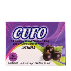 Cufo Lozenges (2 vỉ x 12 viên/hộp)